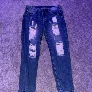SHEIN Ripped Jeans